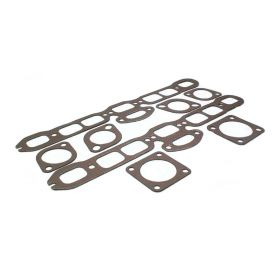 1937 1938 1939 1940 1941 1942 1946 1947 1948 Cadillac Intake and Exhaust Manifold Copper Gasket Set (8 Pieces) REPRODUCTION Free Shipping In The USA