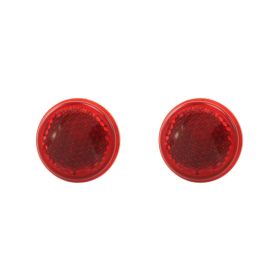 1955 1956 (Eldorado ONLY) 1957 Cadillac (See Details) Tail Light Reflector Lenses 1 Pair REPRODUCTION Free Shipping In The USA