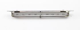 1961 Cadillac Fleetwood Dash Emblem USED Free Shipping In The USA 