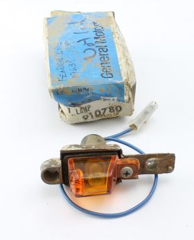 1965 Cadillac Top Right Fender Turn Signal Housing & Lens NOS Free Shipping In The USA 