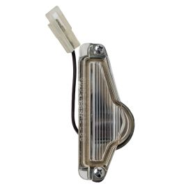 1966 Cadillac (EXCEPT Commercial Chassis) Left Driver Side License Plate Light Assembly NOS Free Shipping In The USA