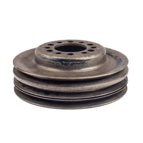 1958 1959 1950 1961 1962 Cadillac WITH Air Conditioning (A/C) Harmonic Balancer Pulley Triple Groove USED Free Shipping In The USA