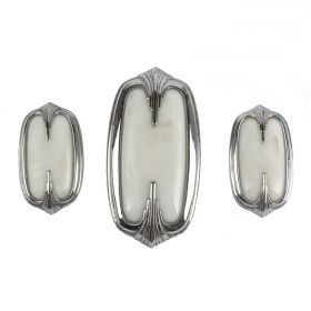 1937 1938 1939 1940 Cadillac Series 75 Limousine Dome and Back Light Lens Set (3 Pieces) USED Free Shipping In The USA