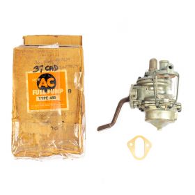 1936 1937 1938 1939 Cadillac Fuel Pump With Glass Bowl and Gasket NOS Free Shipping In The USA 