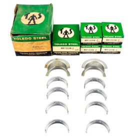 1949 1950 1951 1952 1953 1954 1955 Cadillac 331 Engine Main Bearing Set 0.02 (10 Pieces) NORS Free Shipping In The USA