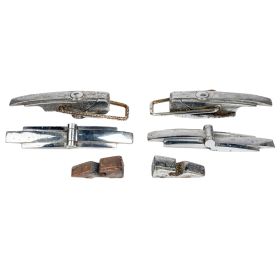 1938 1939 1940 Cadillac Side Mount Spare Tire Hardware Set (6 Pieces) USED Free Shipping In The USA