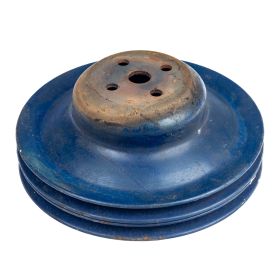 1956 Cadillac WITH Air Conditioning (A/C) Double Groove Water Pump Pulley USED Free Shipping in the USA