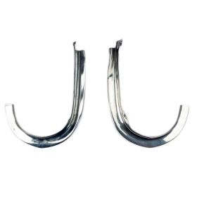 1960 Cadillac Eldorado Biarritz And Seville Rear Bumper J Molding Trim 1 Pair # 2 USED Free Shipping In The USA