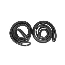 1977 1978 1979 1980 1981 1982 1983 1984 1985 1986 Cadillac (See Details) Molded Front Door Rubber Weatherstrips 1 Pair REPRODUCTION Free Shipping In The USA