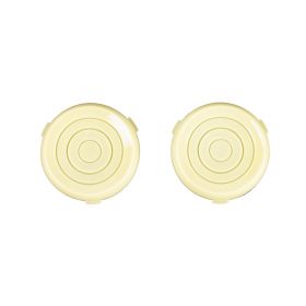 1957 1958 Cadillac (See Details) Interior Round Seat Courtesy Lamp Lenses 1 Pair REPRODUCTION Free Shipping In The USA