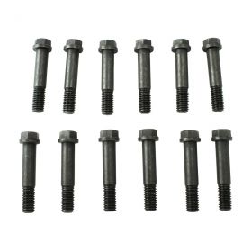 1956 1957 1958 1959 1960 1961 1962 1963 1964 1965 1966 1967 Cadillac Original Style Washer Head Exhaust Manifold Bolts Set (12 Pieces) REPRODUCTION Free Shipping In The USA