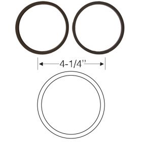 1961 Cadillac Parking and Fog Light Gaskets 1 Pair REPRODUCTION Free Shipping In The USA