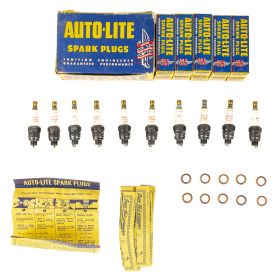 1938 1939 1940 1941 1942 1946 1947 1948 Cadillac And LaSalle (See Details) Spark Plug Set (10 Pieces) NORS Free Shipping In The USA