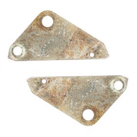 Late 1962 1963 1964 1965 1966 1967 1968 Cadillac (See Details) Front Brake Shoe Stabilizer Plate 1 Pair USED Free Shipping In The USA