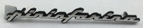 1987 1988 1989 1990 1991 1992 1993 Cadillac Allante Front Fender Pininfarina  Emblem Script NOS Free Shipping In The USA