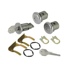 1966 1967 Cadillac 4-Door Models Ignition and Door Lock Set WITH Two Octagon Head Keys [Original Style] (11 Pieces) REPRODUCTION Free Shipping In The USA