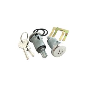 1967 1968 Cadillac Door Long Cylinder Lock Set WITH Two Octagon Head Keys [Original Style] REPRODUCTION Free Shipping In The USA