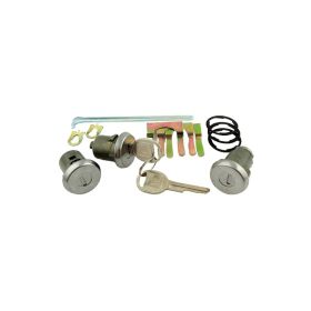 1971 1972 1973 1974 1975 1976 1977 1978 1979 1980 1981 Cadillac Door and Trunk Lock Set WITH Two Round Head Keys [Late Style] REPRODUCTION Free Shipping In The USA