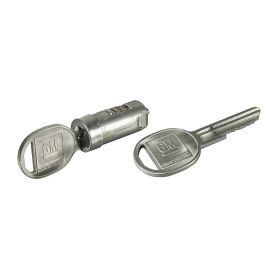 1967 1968 Cadillac Glove Box Lock With Round Keys Set (3 Pieces) REPRODUCTION Free Shipping In The USA