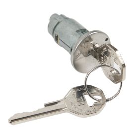 
1954 1955 1956 1957 1958 1959 1960 1961 1962 1963 1964 1965 Cadillac Ignition Lock Cylinder WITH Two Octagon Head Keys REPRODUCTION Free Shipping In The USA 

