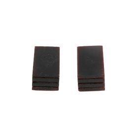 1941 1942 1943 1944 1945 1946 1947 1948 1949 Cadillac (See Details) Rear Tail Light Jewel Reflectors Dark Red 1 Pair USED Free Shipping In The USA