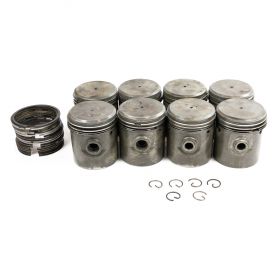 1937 1938 1939 1940 1941 1942 1946 1947 1948 Cadillac 346 Engine Piston Set (Incomplete) USED