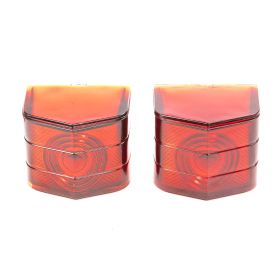 1938 1939 Cadillac (See Details) Glass Tail Light Lens A Quality 1 Pair USED Free Shipping In The USA