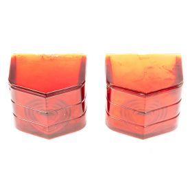 1938 1939 Cadillac (See Details) Glass Tail Light Lens B Quality 1 Pair USED Free Shipping In The USA