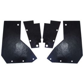 1957 1958 Cadillac WITH Air Conditioning (EXCEPT Eldorado Brougham) Radiator To Support Rubber Fillers Set (4 Pieces) REPRODUCTION Free Shipping In The USA