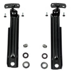 1971 1972 1973 1974 1975 1976 Cadillac Eldorado Convertible Top Header Side Bow Pivot Brackets 1 Pair REPRODUCTION Free Shipping In The USA