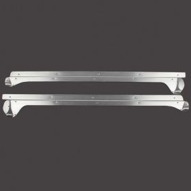 1955 1956 Cadillac Series 62 2-Door and Coupe Deville Door Sill Plates 1 Pair REPRODUCTION
