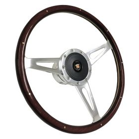 1969 1970 1971 1972 1973 1974 1975 1976 1977 1978 1979 Cadillac Espresso Wood Grain S9 Riveted Steering Wheel Conversion Kit WITH Tilt / Telescopic REPRODUCTION Free Shipping In The USA