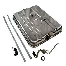 1959 1960 1961 1962 1963 1964 Cadillac (See Details) Stainless Steel Gas Tank Kit With Sending Unit And Straps REPRODUCTION