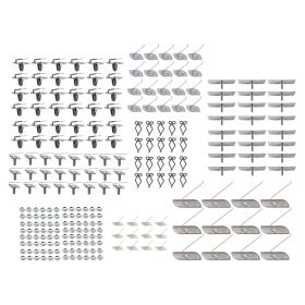 Universal Exterior Body Molding Clip Kit (240 Pieces) REPRODUCTION Free Shipping In The USA