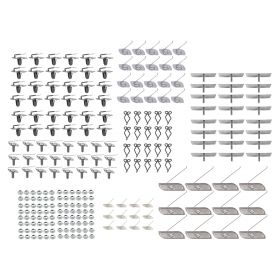 Universal Exterior Body Molding Clip Kit (240 Pieces) REPRODUCTION Free Shipping In The USA