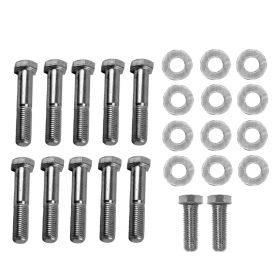 1949 1950 1951 1952 1953 1954 1955 1956 1957 1958 Cadillac Exhaust Manifold Bolt Kit (24 Pieces) REPRODUCTION Free Shipping In The USA