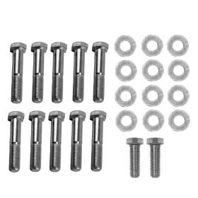 1956 1957 1958 1959 1960 1961 1962 1963 1964 1965 Cadillac Exhaust Manifold Bolt Kit (24 Pieces) REPRODUCTION Free Shipping In The USA