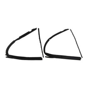 1948 1949 Cadillac Series 62 (See Details) Front Vent Window Rubber Weatherstrip Kit (4 Pieces) REPRODUCTION Free Shipping In The USA 