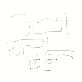 1951 1952 1953 Cadillac Series 62 Hydraulic Power Window Lines Set (12 Pieces) Stainless Steel or Original Equipment Design [Ready To Ship] REPRODUCTION Free Shipping In The USA