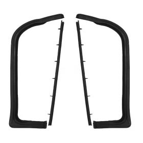 1959 1960 Cadillac 4-Door 4-Window Front Door Vent Window Rubber Weatherstrip Kit (4 Pieces) REPRODUCTION Free Shipping In The USA